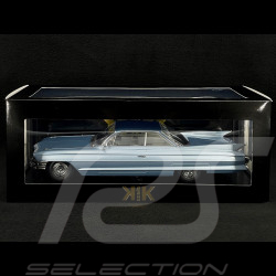 Cadillac DeVille Series 62 Coupe 1961 Bleu Clair Métallisé 1/18 KK Scale KKDC181251