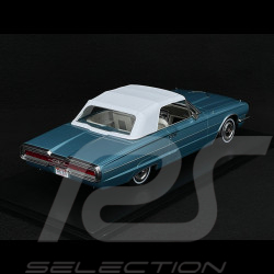 Duo Ford Thunderbird Convertible 1966 Bleu Clair Métallisé + Figurines Thelma et Louise 1/18 KK Scale
