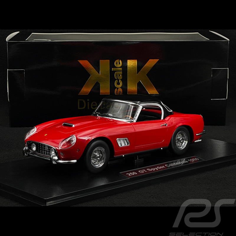 Ferrari 250 GT California Spyder 1960 Rouge 1/18 KK Scale KKDC181046