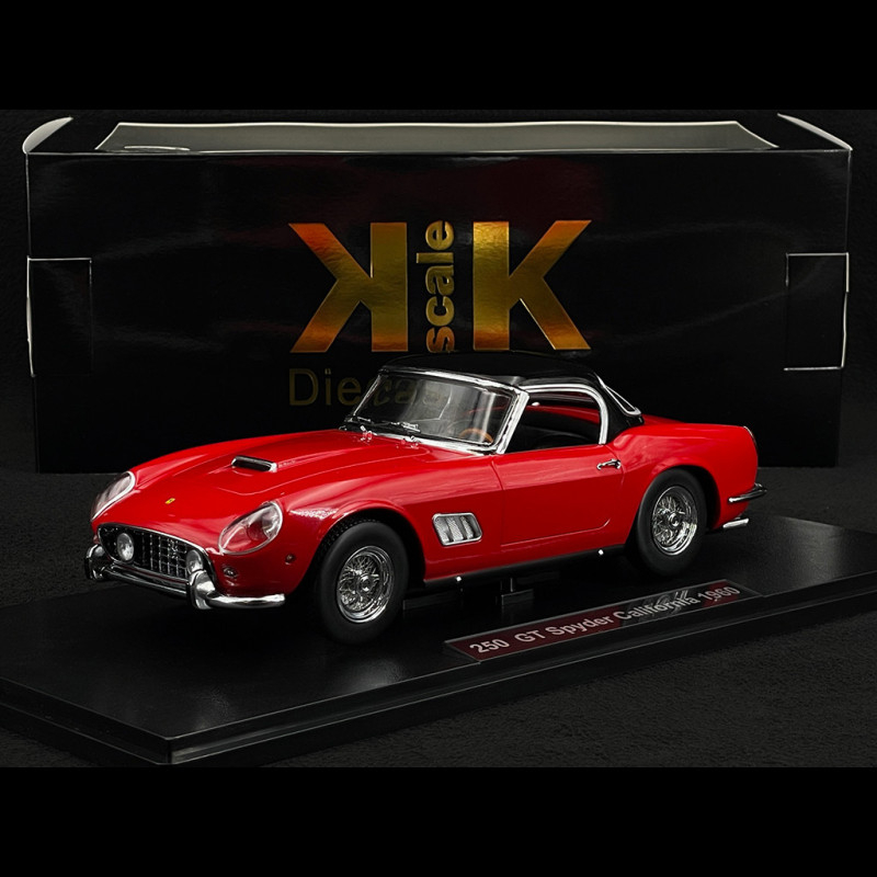Ferrari 250 GT California Spyder 1960 Red 1/18 KK Scale KKDC181046