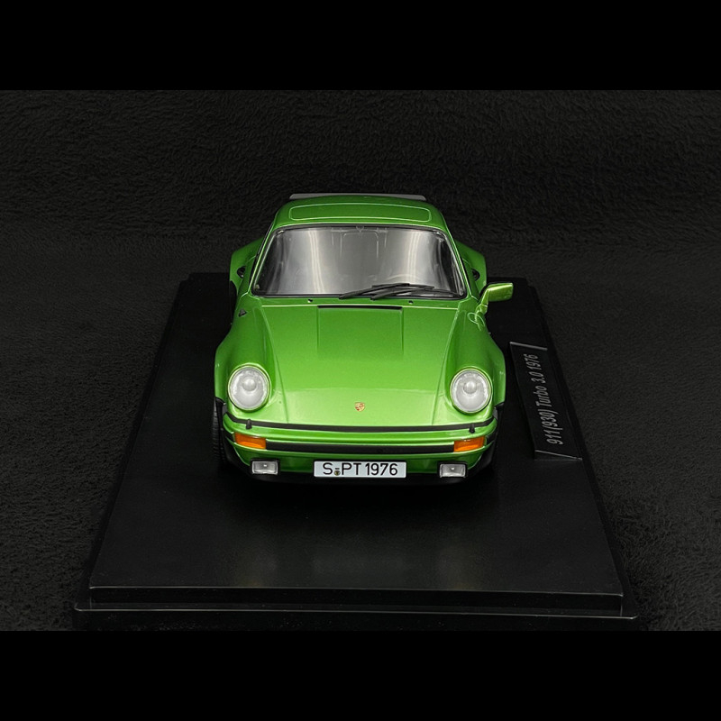 Porsche 911 Turbo 3.0 Type 930 1976 Metallic Green 1/18 KK Scale