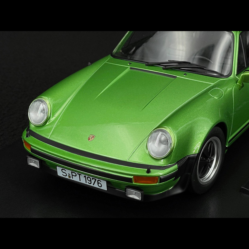 Porsche 911 Turbo 3.0 Type 930 1976 Metallic Green 1/18 KK Scale