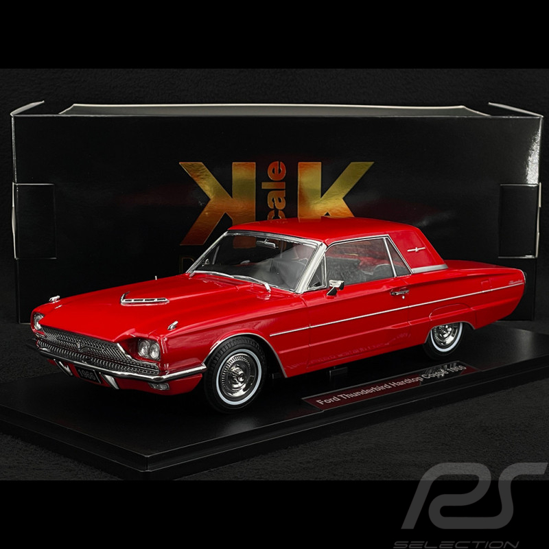 Ford Thunderbird Hardtop Coupe 1966 Rot 1/18 KK Scale KKDC181343
