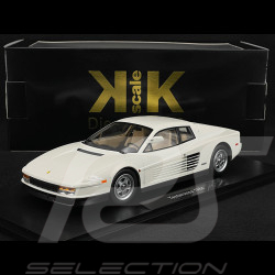 Ferrari Testarossa Monospecchio US Version 1984 White 1/18 KK Scale KKDC180502
