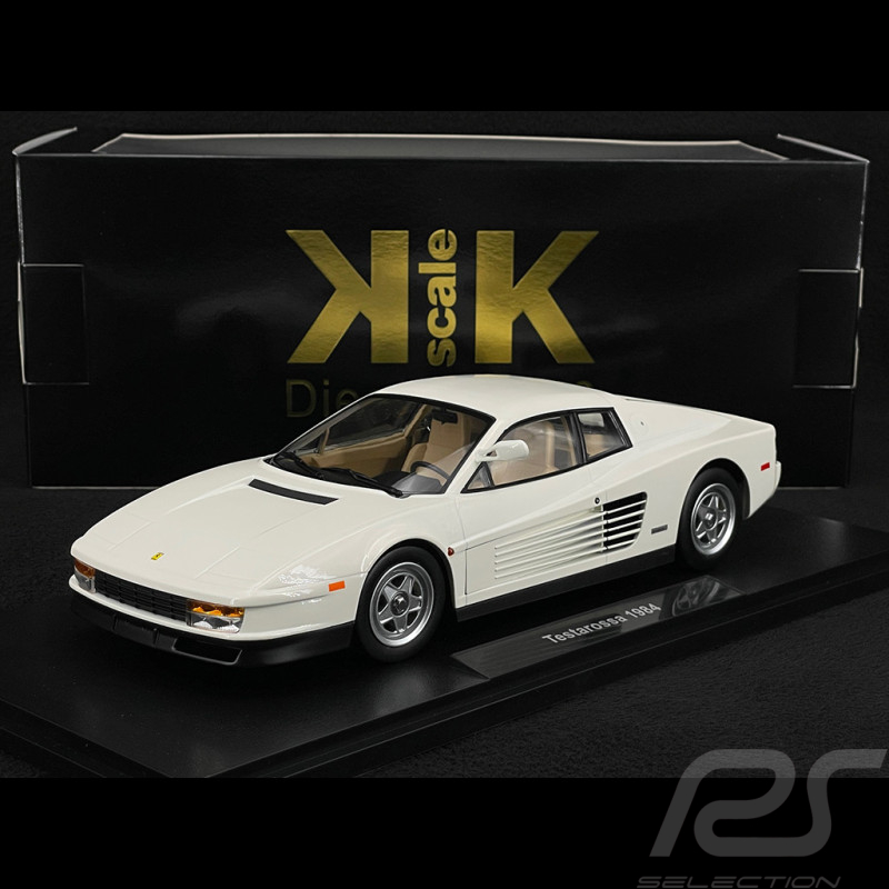 Ferrari Testarossa Monospecchio US Version 1984 White 1/18 KK Scale KKDC180502