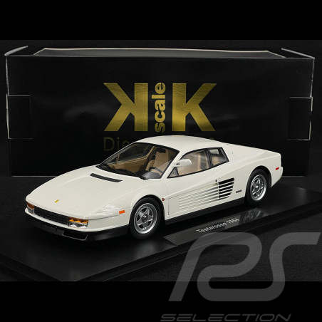 Ferrari Testarossa Monospecchio US Version 1984 White 1/18 KK Scale KKDC180502