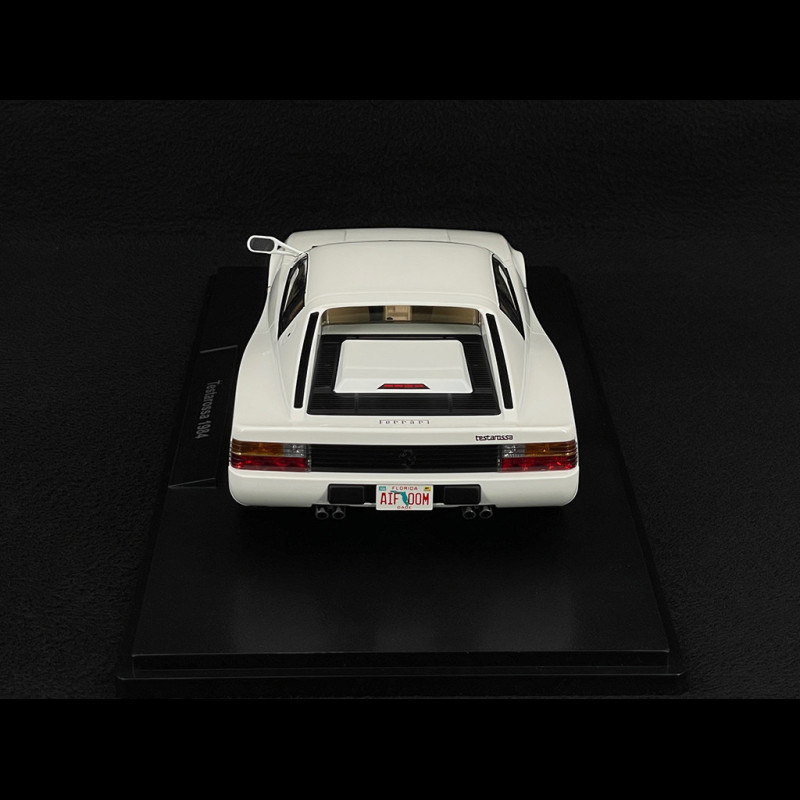 Ferrari Testarossa Monospecchio US Version 1984 White 1/18 KK
