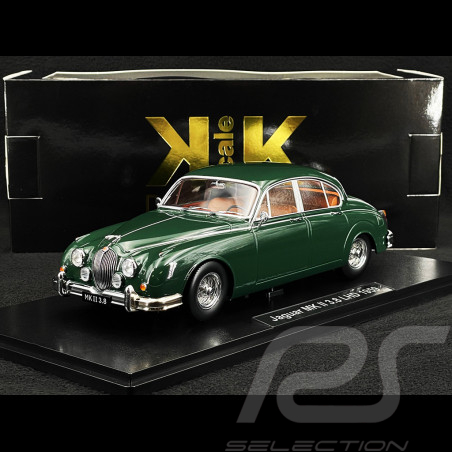 Jaguar MK II 3.8 LHD 1959 Dark Green 1/18 KK Scale KKDC181013