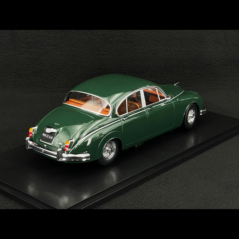 Modellino Auto KK Scale 1:18 Jaguar MKII 3.8 LHD – Verde Scuro 1959 – Collezione KKDC181013 - Foto 2