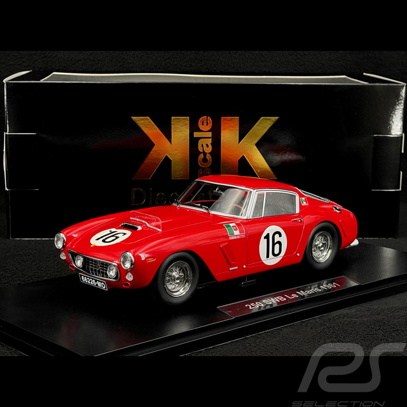 Ferrari 250 GT SWB Competizione n° 16 24h Le Mans 1961 1/18 KK Scale KKDC180863