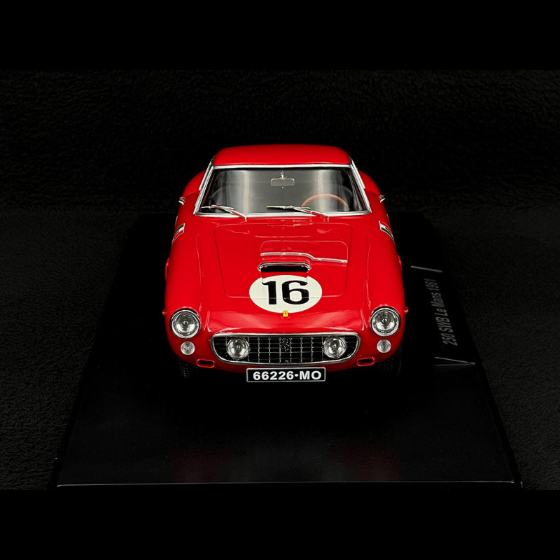 Ferrari 250 GT SWB n° 14 3rd 24h Le Mans 1961 1/18 KK Scale KKDC180862 Ferrari 250 GT SWB n° 14 3rd 24h Le Mans 1961 1/18 KK Scale KKDC180862