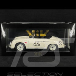 Duo Porsche 356 A Speedster n° 33 James Dean + Figurine 1/12 KKDC120096 + KKFIG004