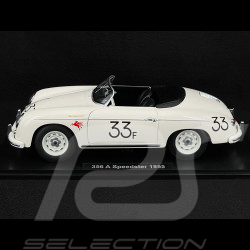 Porsche 356 A Speedster n° 33 James Dean 1955 White 1/12 KK Scale KKDC120096