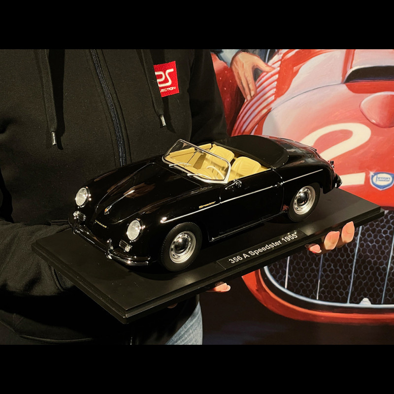 Porsche 356 A Speedster 1955 Black 1/12 KK Scale KKDC120093