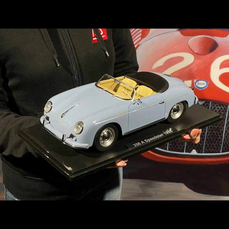 Porsche 356 A Speedster 1955 Light Blue 1/12 KK Scale KKDC120095