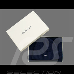 Gant Schal + Mütze Set Marineblau 9990015-410