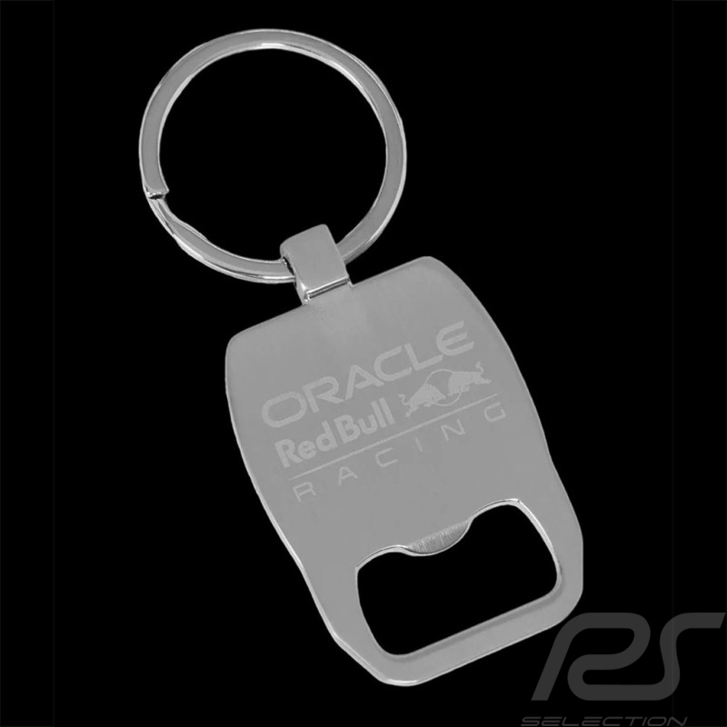 Red Bull Schlüsselanhänger F1 Verstappen Pérez Flaschenöffner Silber 2095P1