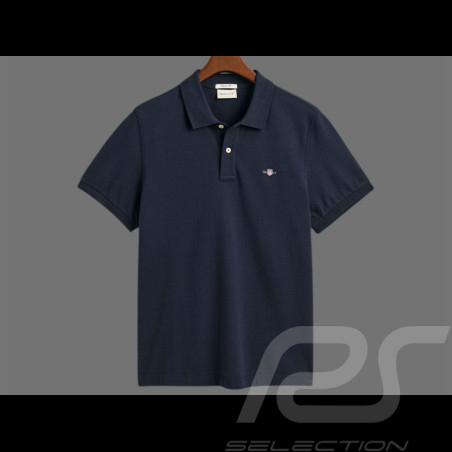 Gant Polo Shield Nachtblau - Herren 2210-433