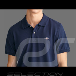 Polo Gant Shield Bleu Nuit - Homme 2210-433