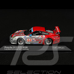 Porsche 911 GT3 RSR Type 997 n° 44 GP Long Beach ALMS 2007 1/43 Minichamps 400076444