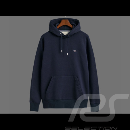 Gant Hoodie Sweat Navy Blue 2007058-433
