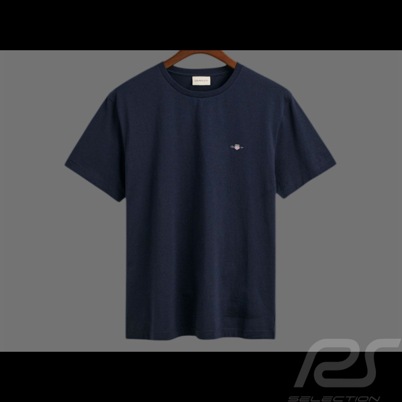 Gant T-Shirt Shield Nachtblau - Herren 2003184-433