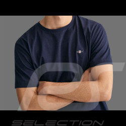 Gant T-Shirt Shield Nachtblau - Herren 2003184-433