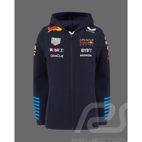 Red Bull Jacket F1 Team Verstappen Navy Blue TJ5290-190 - kids