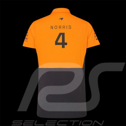 McLaren F1 Team Poloshirt Lando Norris n° 4 Papaya Orange / Phantom TF5318 - Damen
