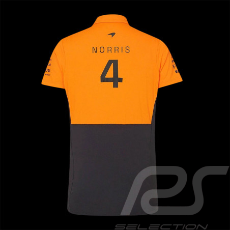 McLaren F1 Team Poloshirt Lando Norris n° 4 Papaya Orange / Phantom TF5318 - Damen