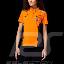 Polo McLaren F1 Team Lando Norris n° 4 Orange Papaye / Phantom TF5318 - Femme