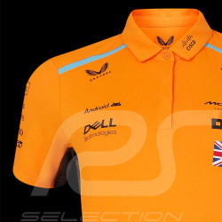Polo McLaren F1 Team Lando Norris n° 4 Orange Papaye / Phantom TF5318 - Femme