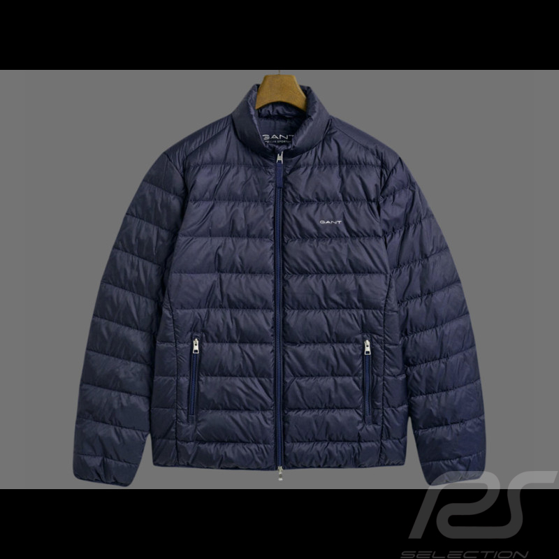 Veste Gant Doudoune légère Matelassée en Duvet Bleu Nuit 7006298-433
