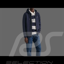 Gant Jacket Hoodie Navy Blue - men 2007059-433