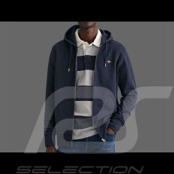 Gant Jacke Hoodie mit Kapuze Marineblau - Herren 2007059-433