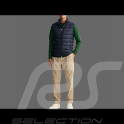 Veste Gant Sans Manches légère Matelassée en Duvet Bleu Nuit 7006299-433