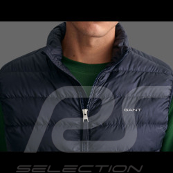 Veste Gant Sans Manches légère Matelassée en Duvet Bleu Nuit 7006299-433
