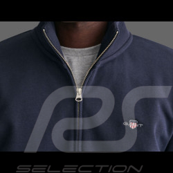 Gant Jacket Zipped Sweat Evening blue 2008006-433 - men