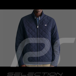 Veste Gant coupe-vent Matelassée Bleu Nuit 7006340-433