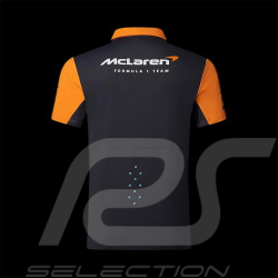 McLaren F1 Team Polo Shirt Norris Piastri Papaya Orange / Phantom TJ2610 - Kids