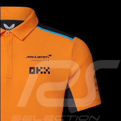 McLaren F1 Team Poloshirt Norris Piastri Papaya Orange / Phantom TJ2610 - Kinder