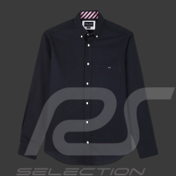 Eden Park Shirt with embroidery on the back Navy Blue H23CHECL0013 - men