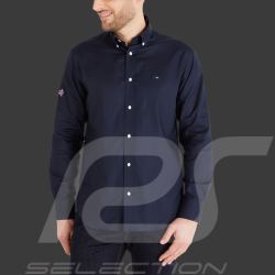 Eden Park Hemd XV de France Marineblau H23CHECL0013 - Herren