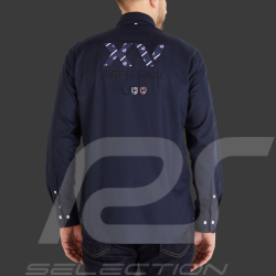 Eden Park Hemd XV de France Marineblau H23CHECL0013 - Herren