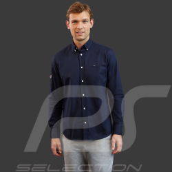 Eden Park Hemd XV de France Marineblau H23CHECL0013 - Herren