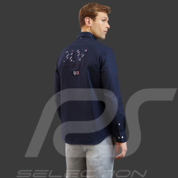 Chemise Eden Park XV de France Bleu Marine H23CHECL0013 - homme