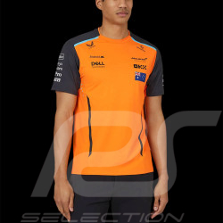 McLaren F1 Team T-Shirt Oscar Piastri n° 81 Papaya Orange / Phantom TM5321 - Herren