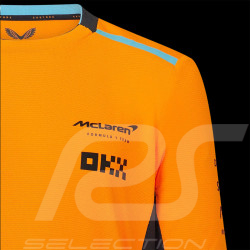 McLaren F1 Team T-shirt Norris Piastri Papaya Orange TJ2607 - Kids