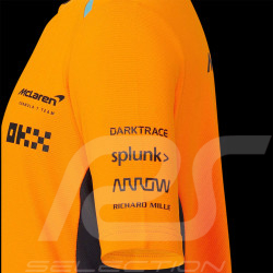 McLaren F1 Team T-Shirt Norris Piastri Papaya Orange TJ2607 - Kinder