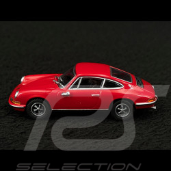 Porsche 911 T 1972 Bahia Rouge 1/87 Minichamps 870064420